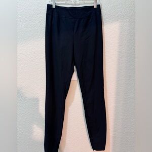 New York and Company fitted black, long, slacks, pants size medium